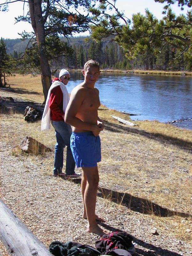 A family on vacation; Actual size=180 pixels wide